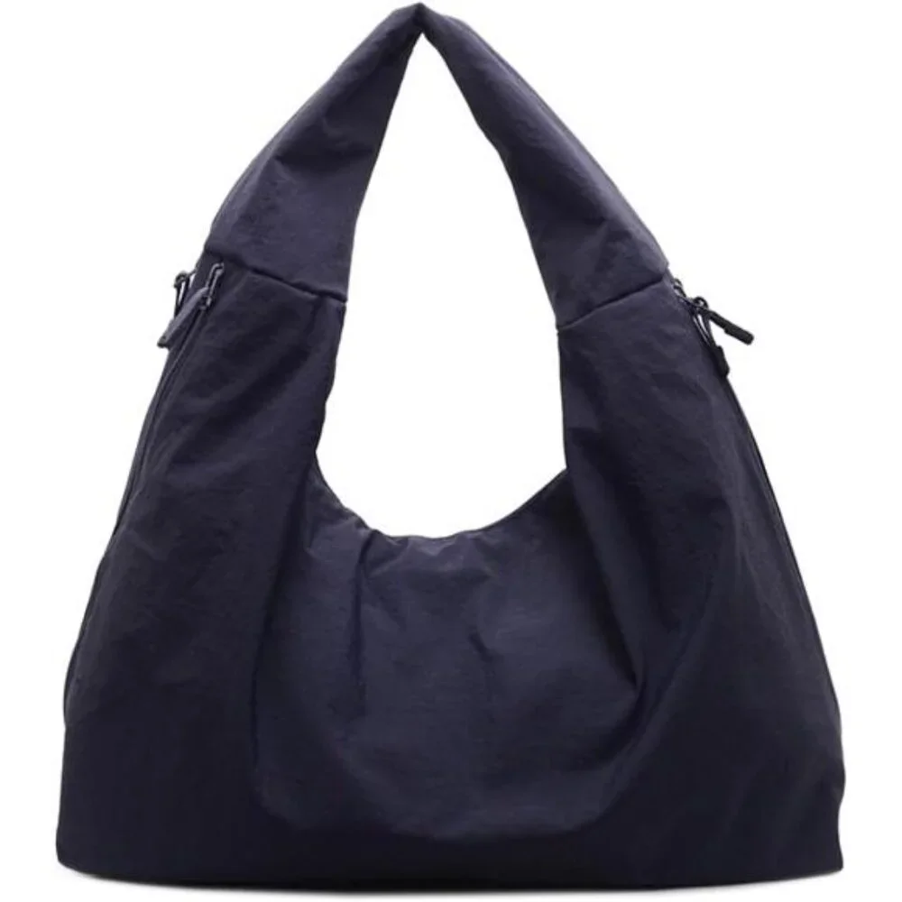 Slouchy Tote Bag for Women Dark Blue - Picture 2 of 3